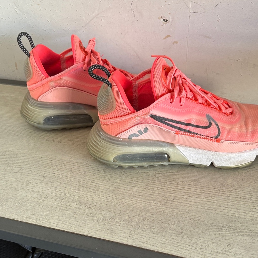 Nike Women's Sneakers in Coral and Black